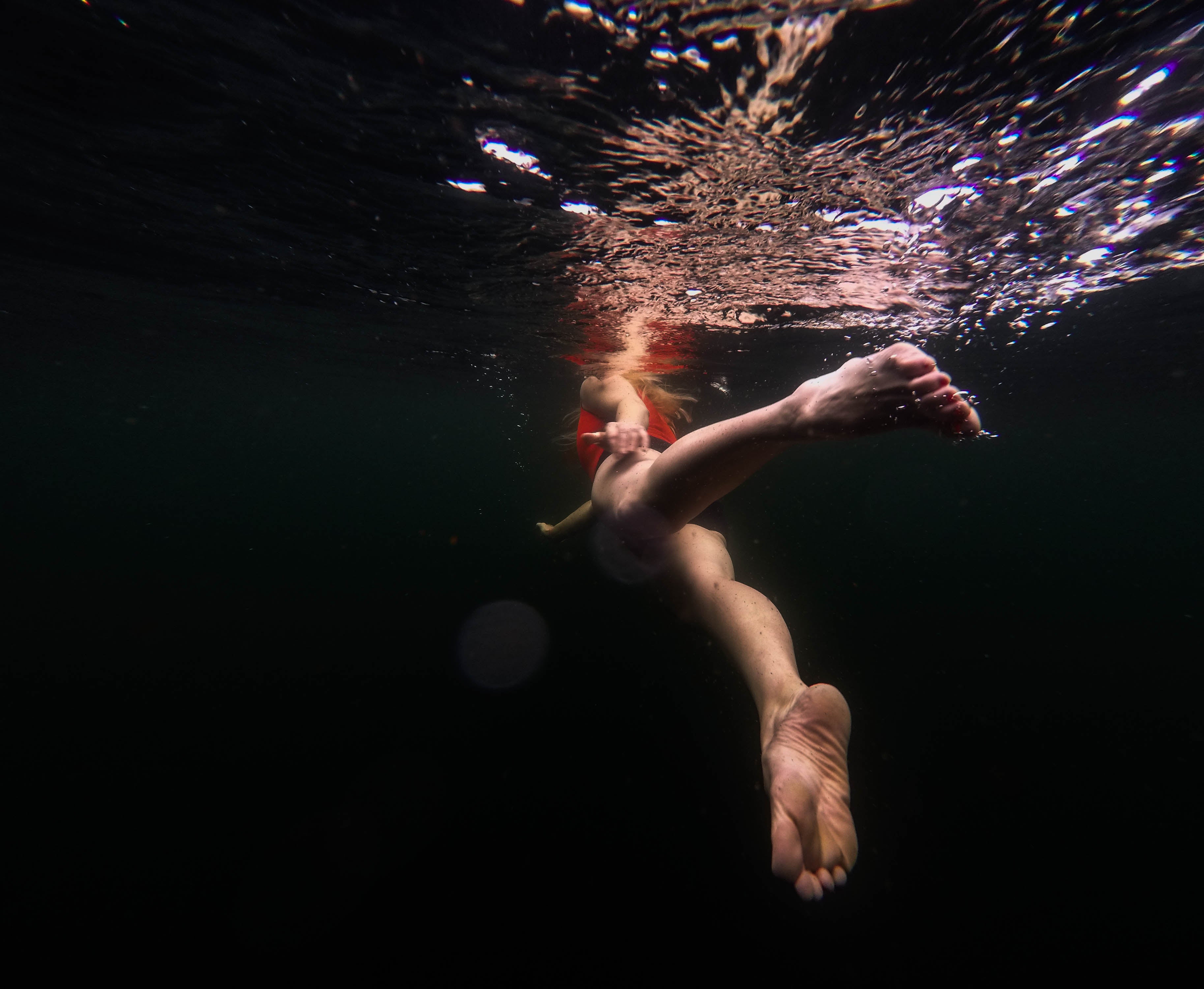 Welsh waters afterglow