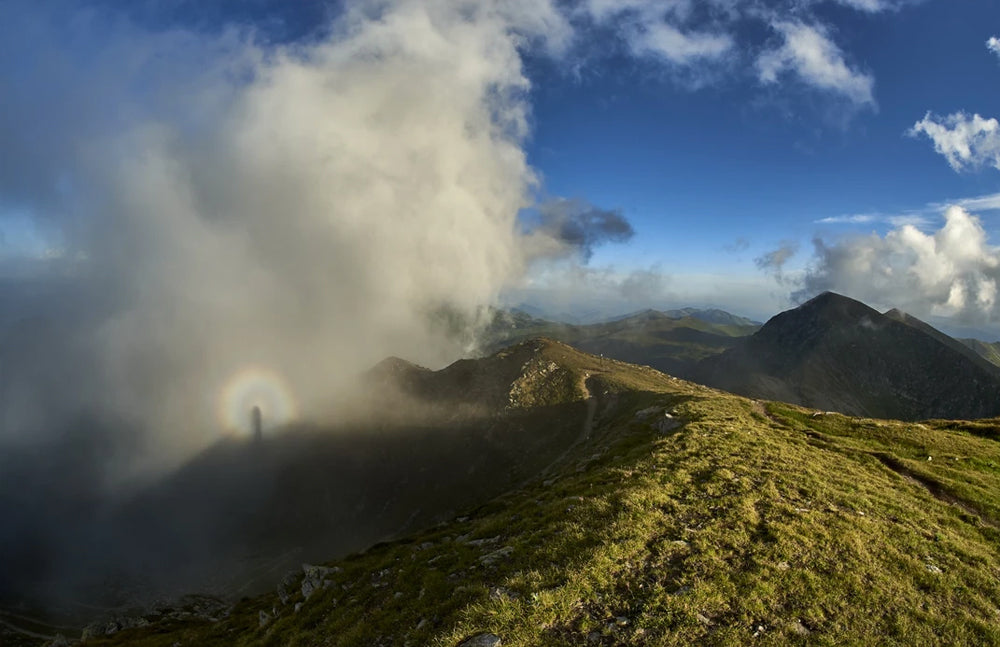 A halo of glory during dark times