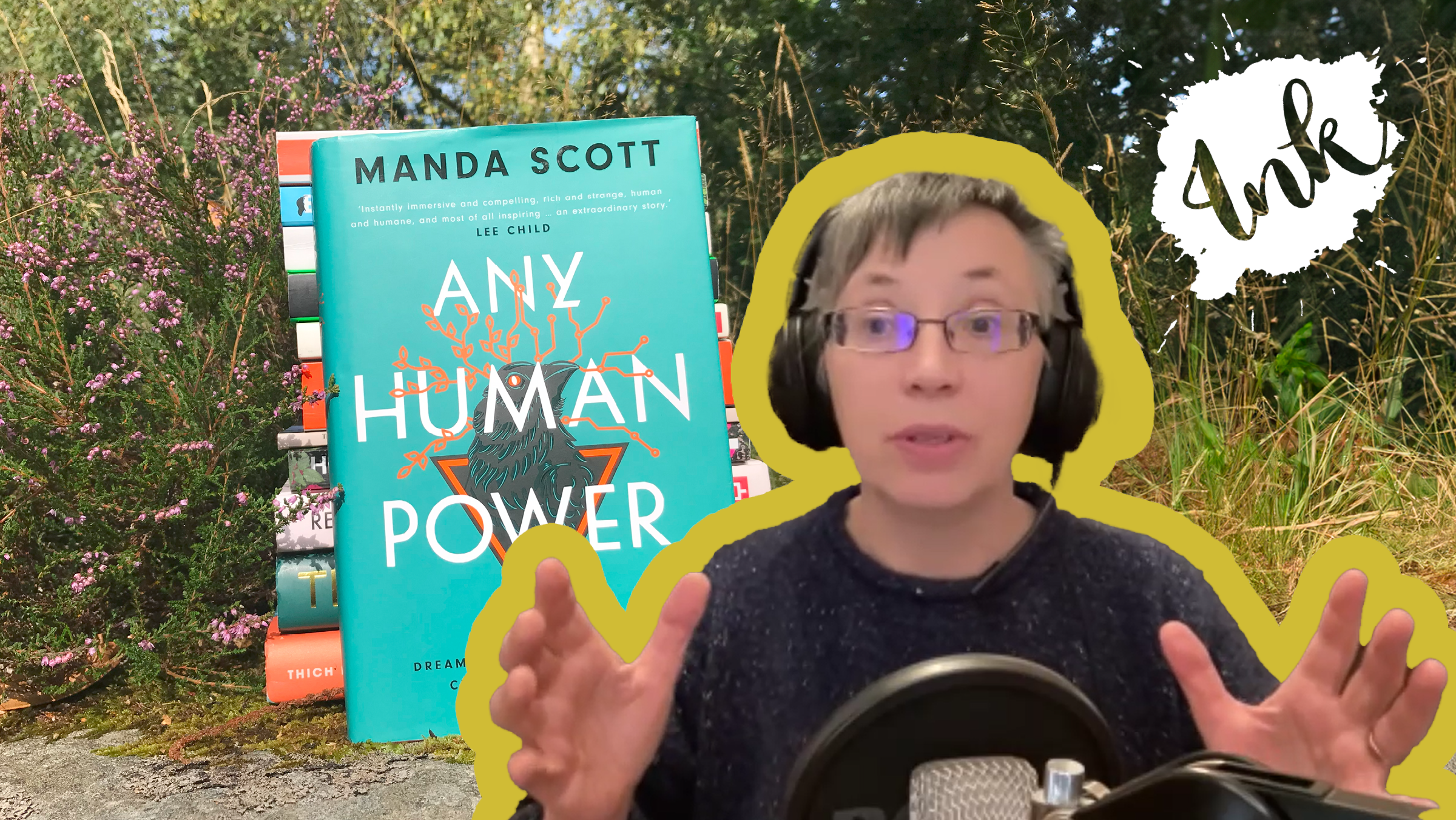 Any Human Power live with Manda Scott